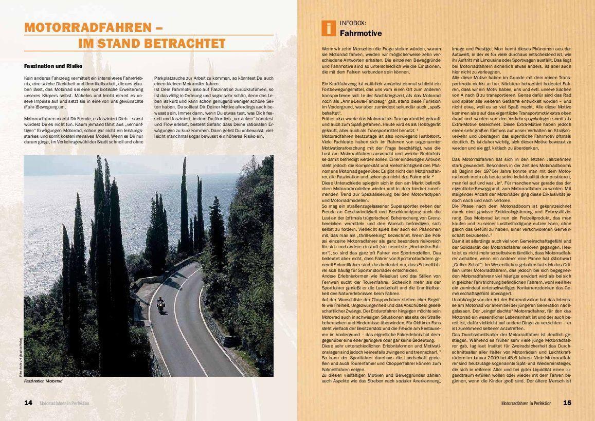 Bild: 9783868523829 | Motorradfahren in Perfektion | Ulrich Thomson | Taschenbuch | 200 S.