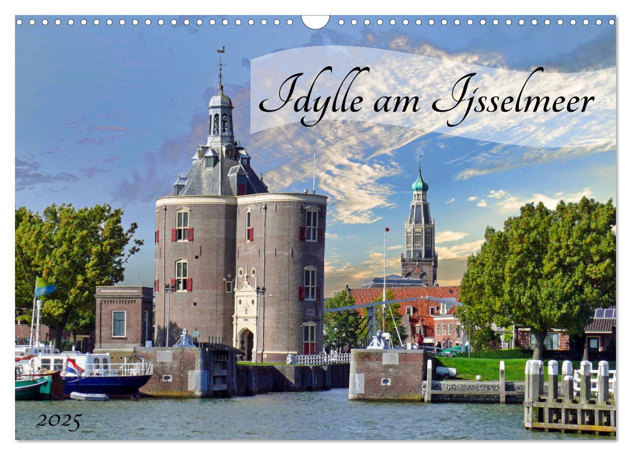 Cover: 9783435164486 | Idylle am Ijsselmeer (Wandkalender 2025 DIN A3 quer), CALVENDO...