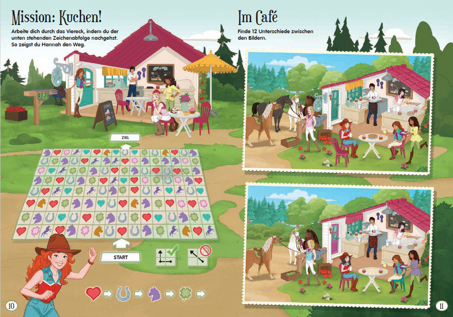 Bild: 9783960804697 | schleich® Horse Club(TM) - Pferdeabenteuer auf Lakeside | Rätselspaß