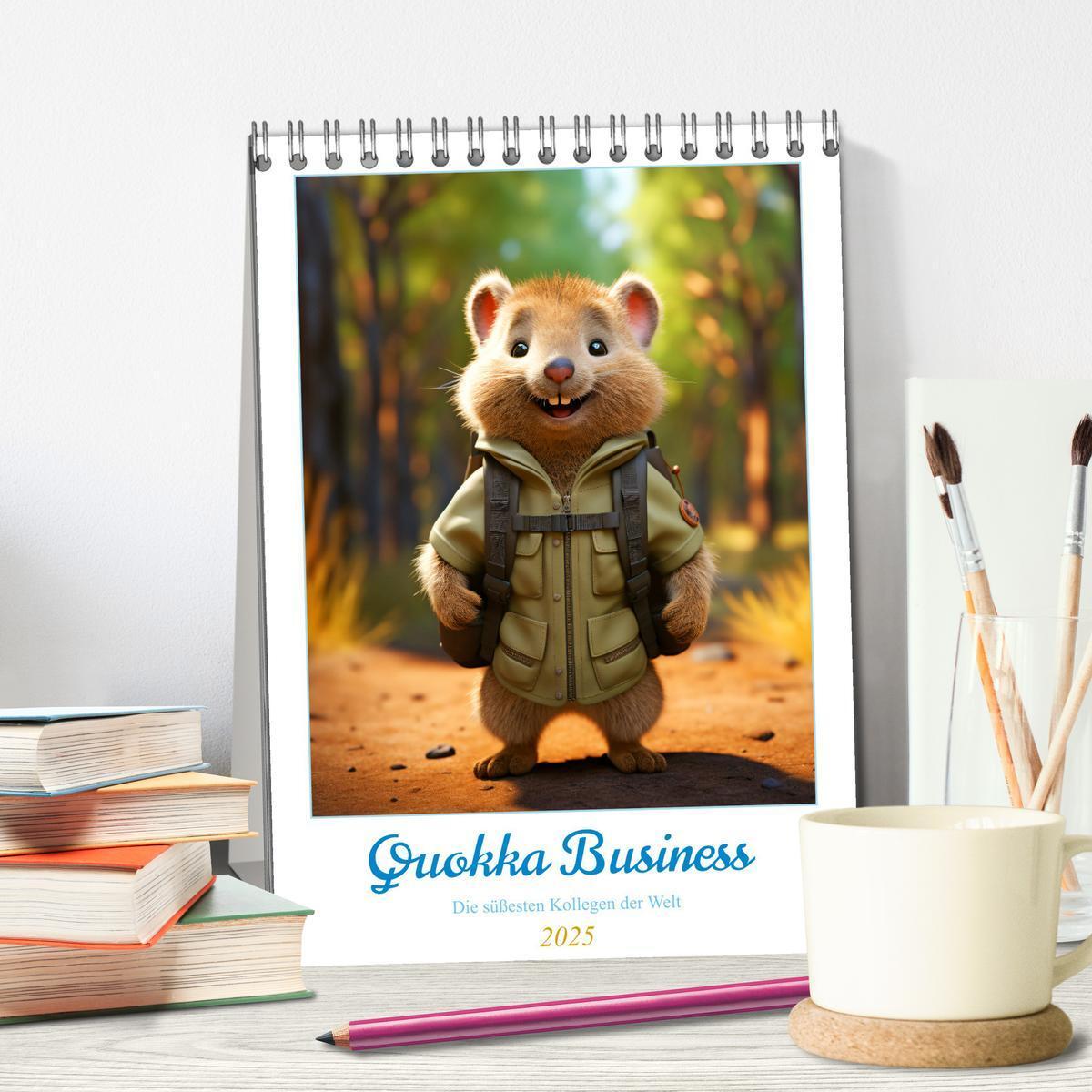 Bild: 9783435861668 | Quokka Business - Die süßesten Kollegen der Welt (Tischkalender...