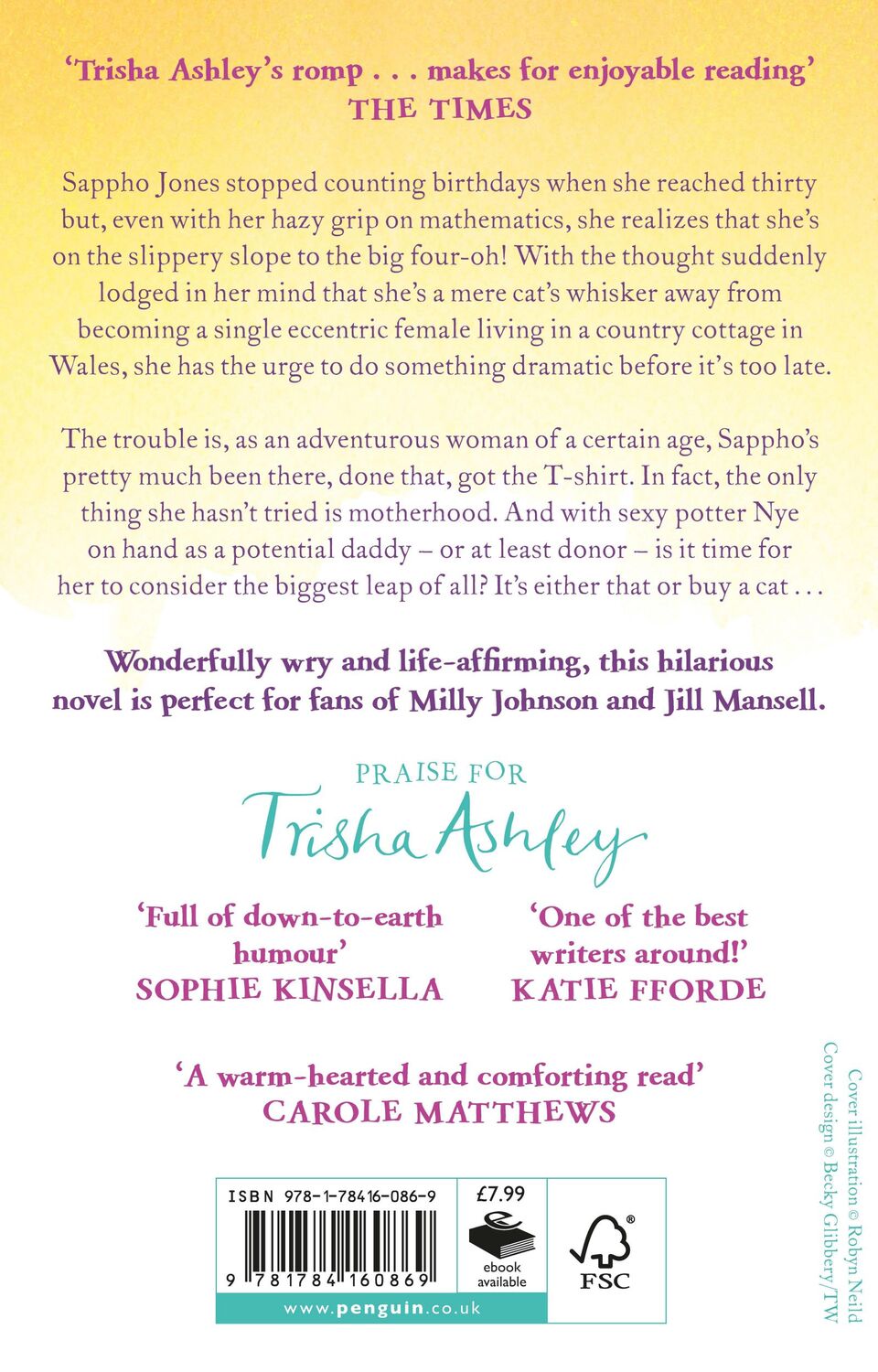 Rückseite: 9781784160869 | A Leap of Faith | Trisha Ashley | Taschenbuch | Englisch | 2016