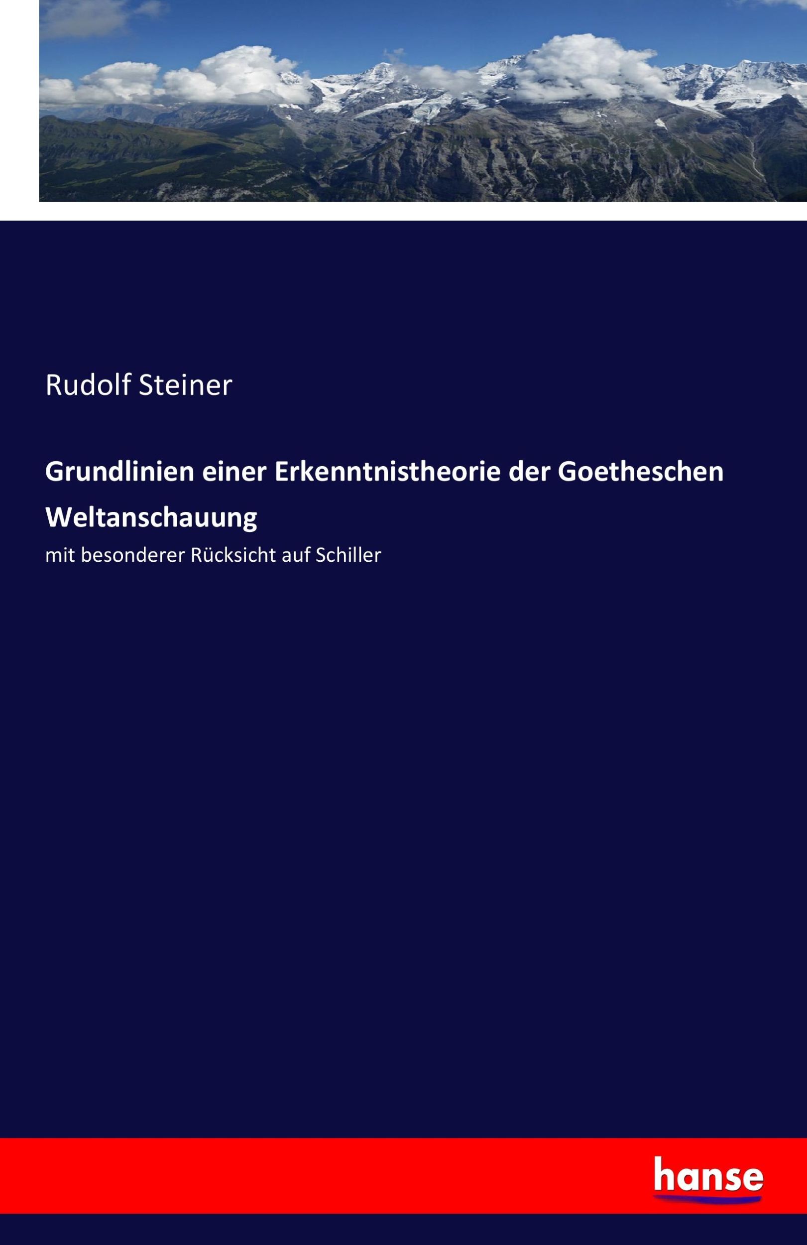 Cover: 9783741100338 | Grundlinien einer Erkenntnistheorie der Goetheschen Weltanschauung