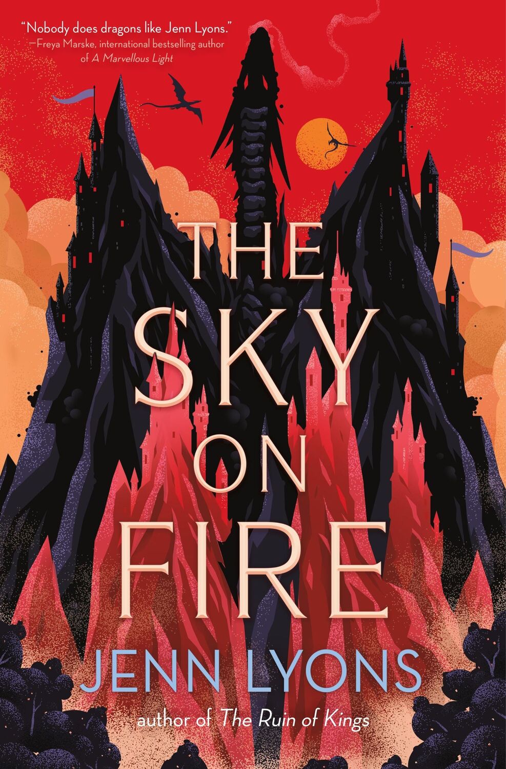 Cover: 9781250342003 | The Sky on Fire | Jenn Lyons | Buch | Englisch | 2024