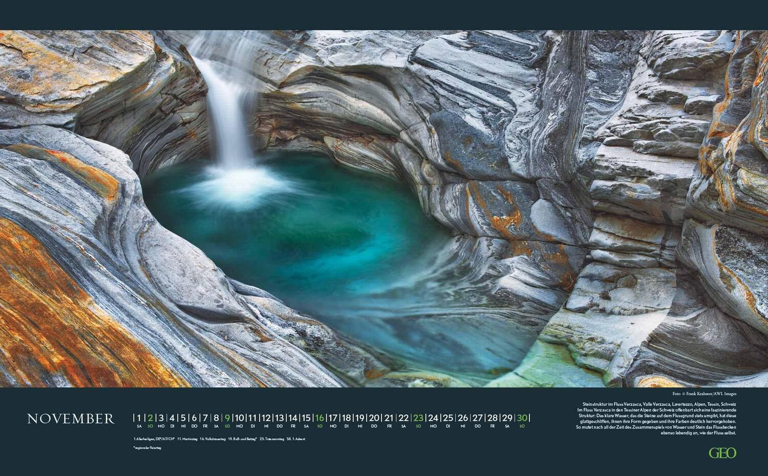 Bild: 4002725988720 | GEO Augenblicke in der Natur 2025 - Wand-Kalender - Reise-Kalender...