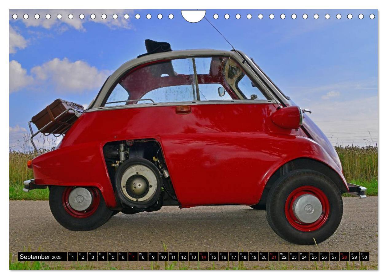 Bild: 9783435698394 | BMW Isetta - Die Knutschkugel (Wandkalender 2025 DIN A4 quer),...