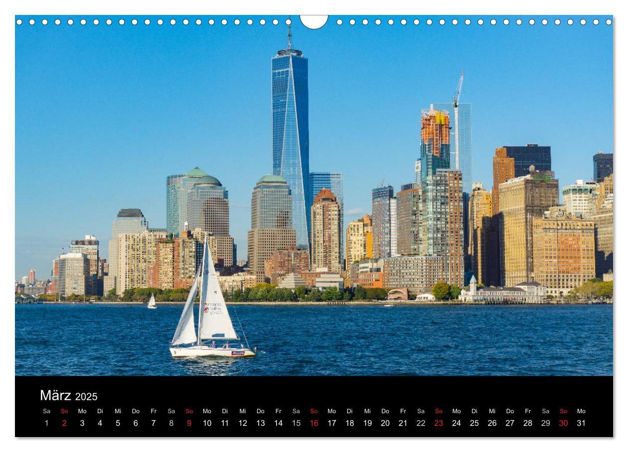 Bild: 9783435513093 | Herbst in New York (Wandkalender 2025 DIN A3 quer), CALVENDO...