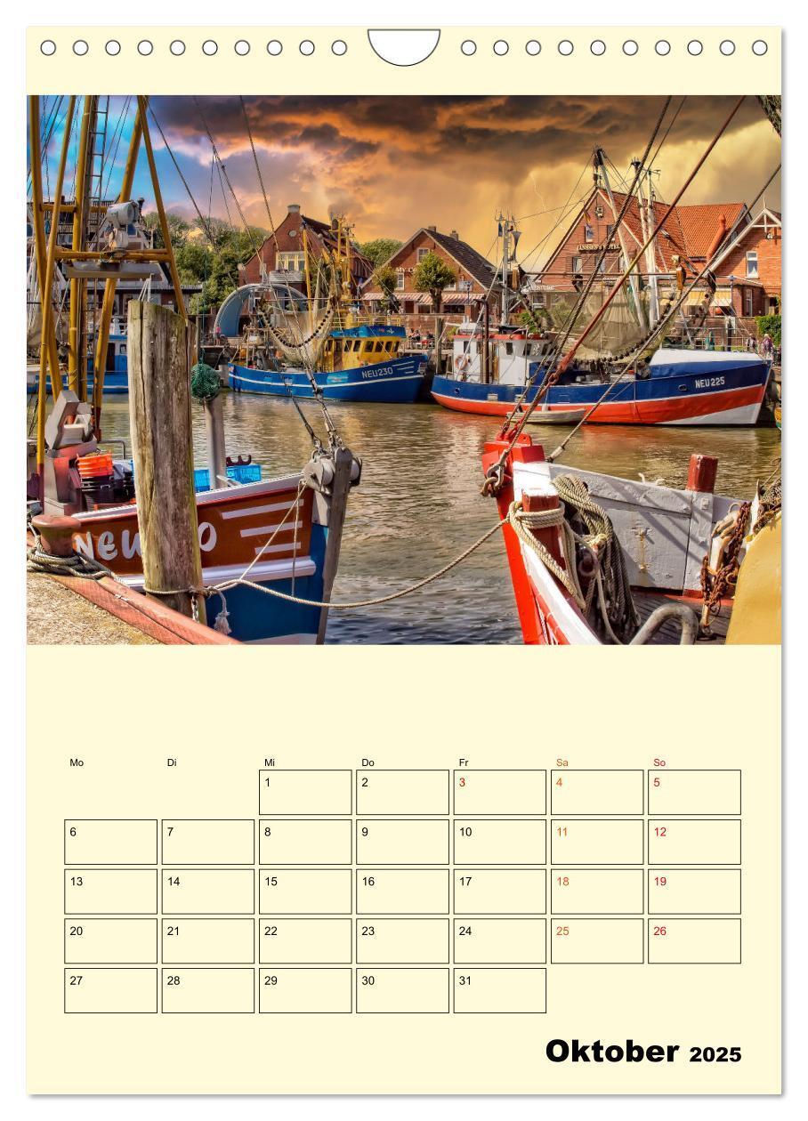 Bild: 9783435904303 | Meine geliebte Nordsee (Wandkalender 2025 DIN A4 hoch), CALVENDO...