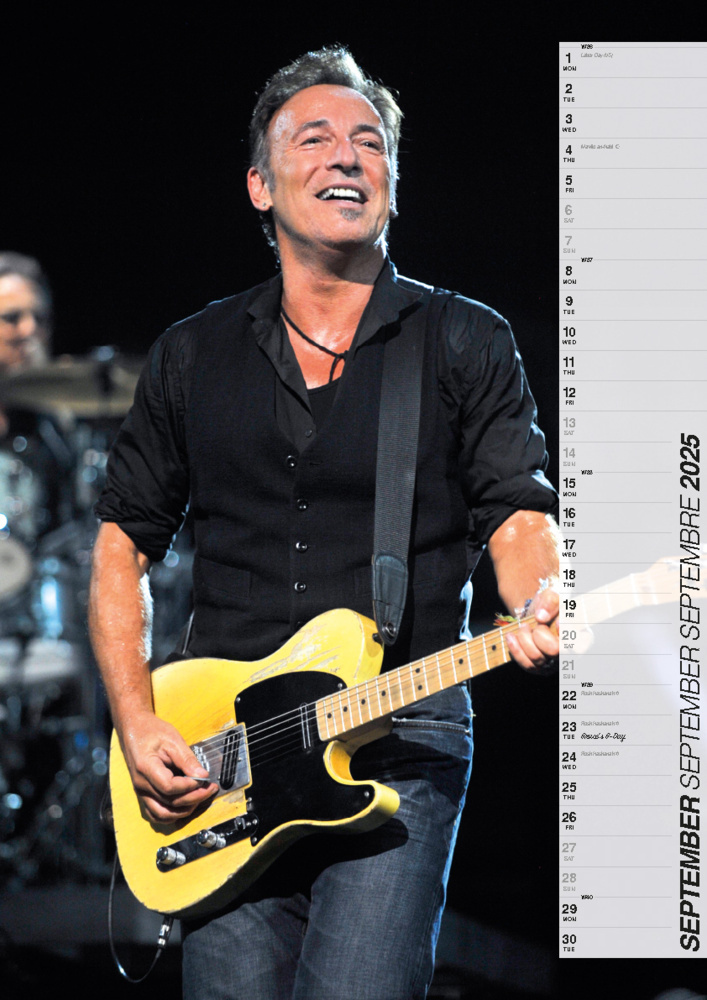 Bild: 9798893610826 | Bruce Springsteen Kalender 2025 | Kalender | 14 S. | Deutsch | 2025