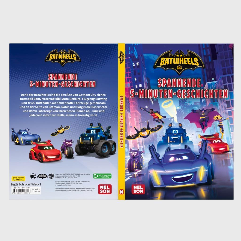 Bild: 9783845126586 | DC Batwheels: Spannende 5-Minuten-Geschichten | Buch | DC Universum