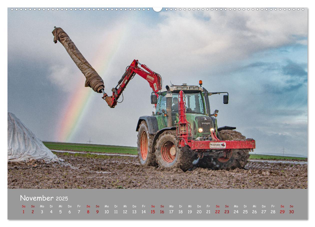 Bild: 9783435083701 | Landtechnik im Einsatz (hochwertiger Premium Wandkalender 2025 DIN...