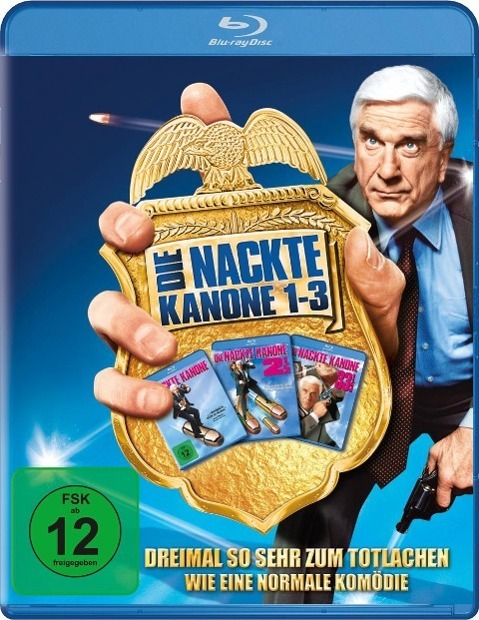 Cover: 4010884251579 | Die nackte Kanone | 3-Movie-Set | Jerry Zucker (u. a.) | Blu-ray Disc