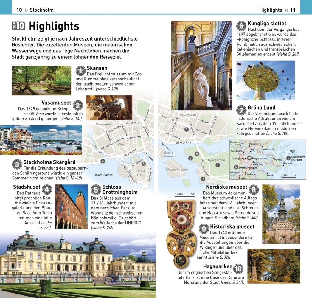 Bild: 9783734206825 | TOP10 Reiseführer Stockholm | DK Verlag - Reise | Taschenbuch | 2023