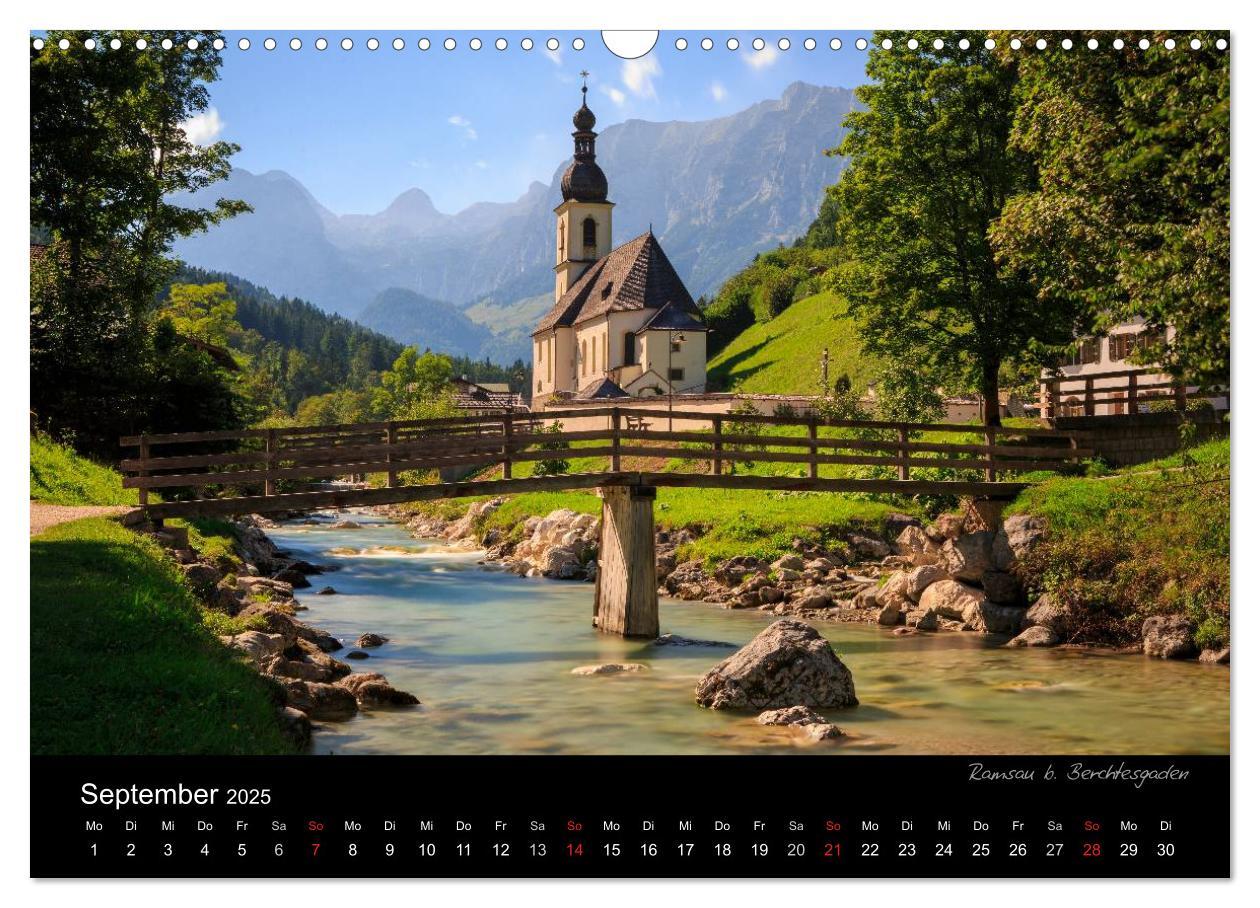 Bild: 9783435786985 | Berchtesgadener Land (Wandkalender 2025 DIN A3 quer), CALVENDO...