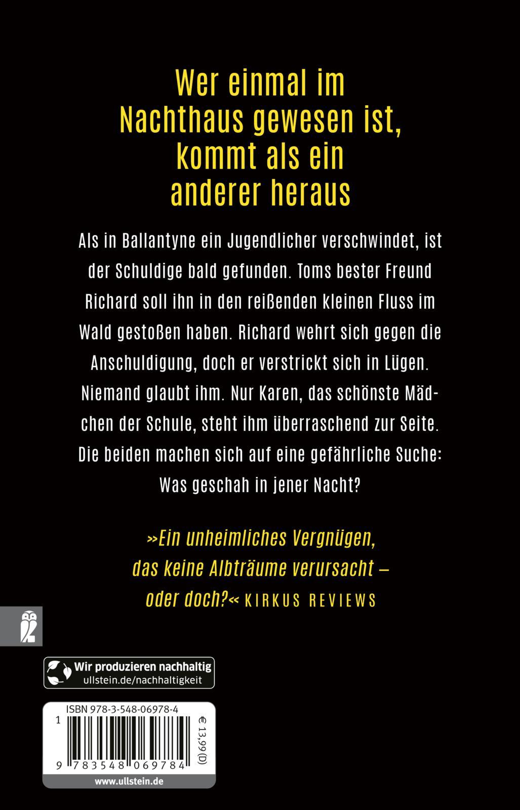 Rückseite: 9783548069784 | Das Nachthaus | Roman Neuer Thrill von Weltbestsellerautor Jo Nesbø