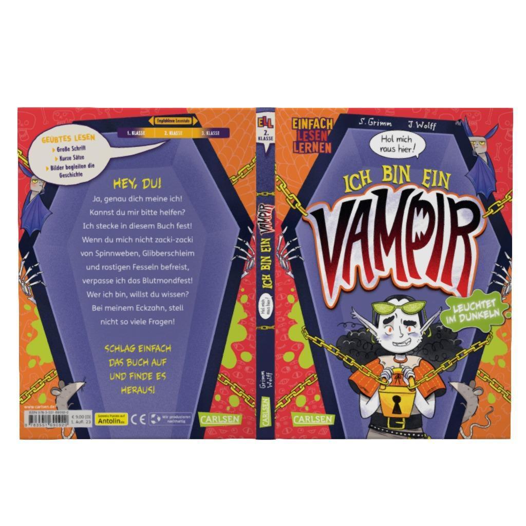 Bild: 9783551690920 | Hol mich raus hier! Ich bin ein Vampir! | Sandra Grimm | Buch | 64 S.