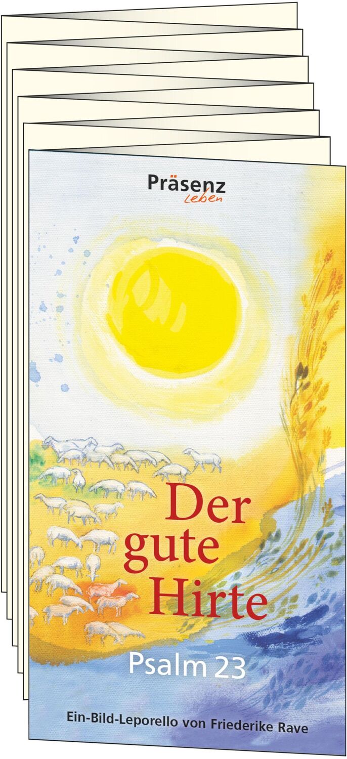 Cover: 9783985490196 | Der gute Hirte | Psalm 23, Leporello mit Bildern von F. Rave | Rave