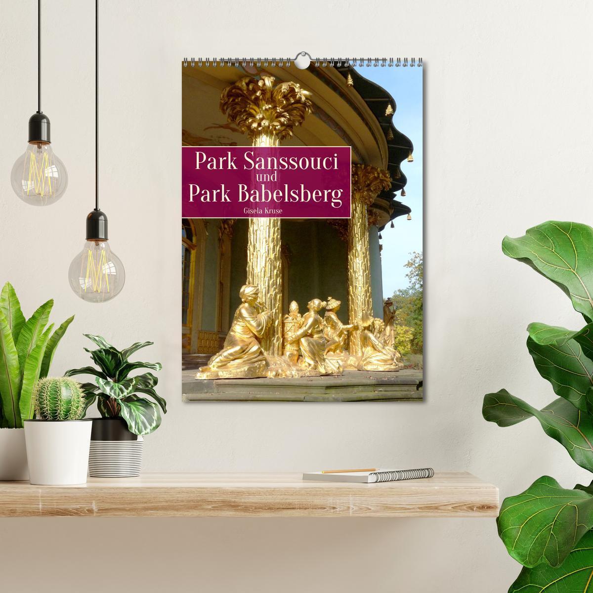 Bild: 9783435906383 | Park Sanssouci und Park Babelsberg (Wandkalender 2025 DIN A3 hoch),...