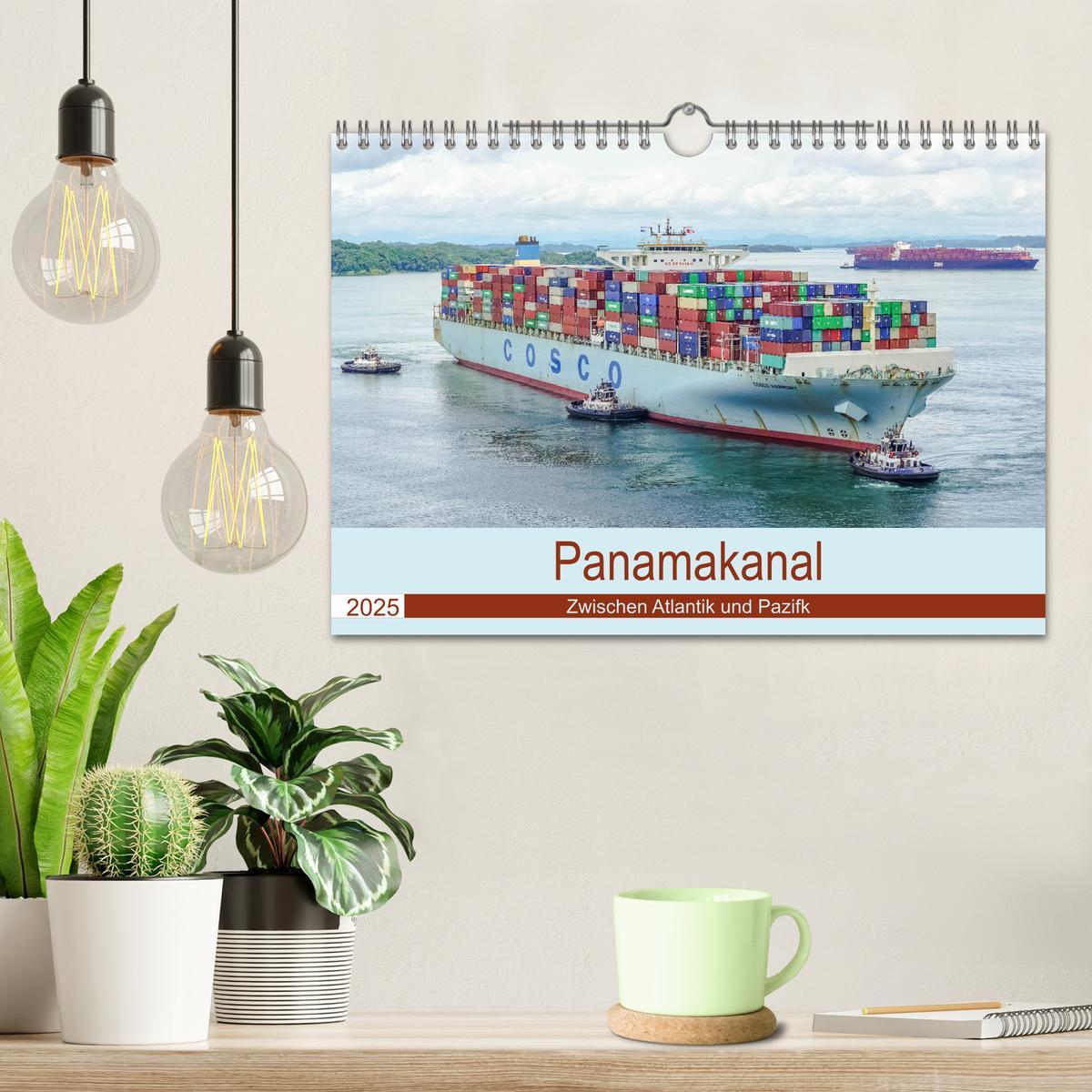 Bild: 9783435265534 | Panamakanal - Zwischen Atlantik und Pazifik (Wandkalender 2025 DIN...