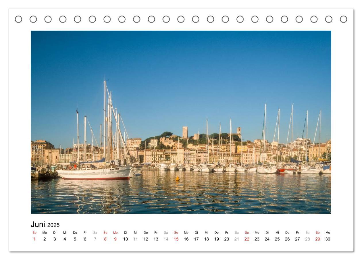 Bild: 9783435668519 | Cote d'Azur - Im Licht der blauen Küste (Tischkalender 2025 DIN A5...