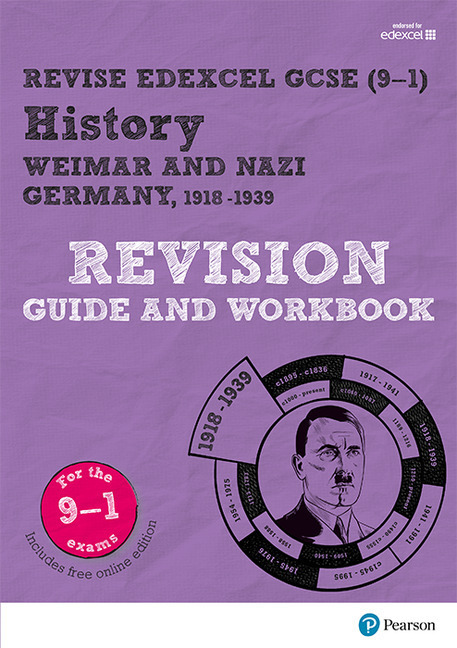 Cover: 9781292169736 | Revise Edexcel GCSE (9-1) History Weimar and Nazi Germany Revision...