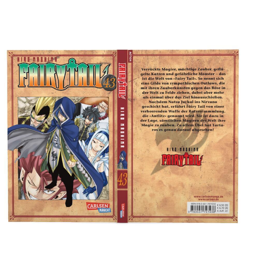 Bild: 9783551797438 | Fairy Tail 43 | Hiro Mashima | Taschenbuch | Fairy Tail | 192 S.