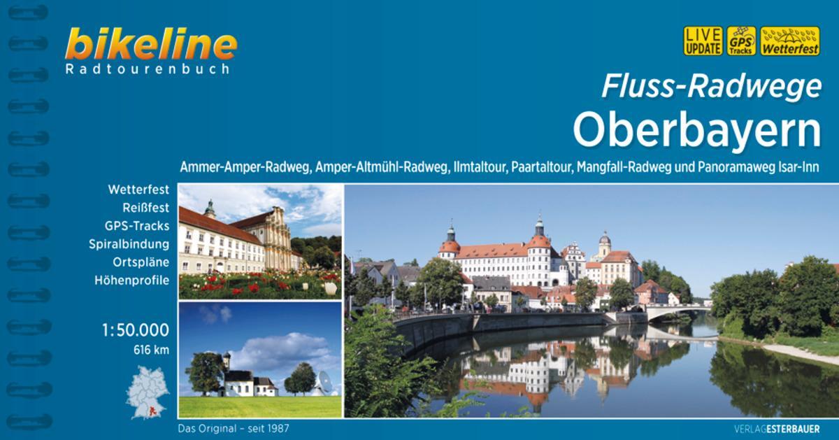 Cover: 9783850009836 | Fluss-Radwege Oberbayern | Esterbauer Verlag | Taschenbuch | 160 S.