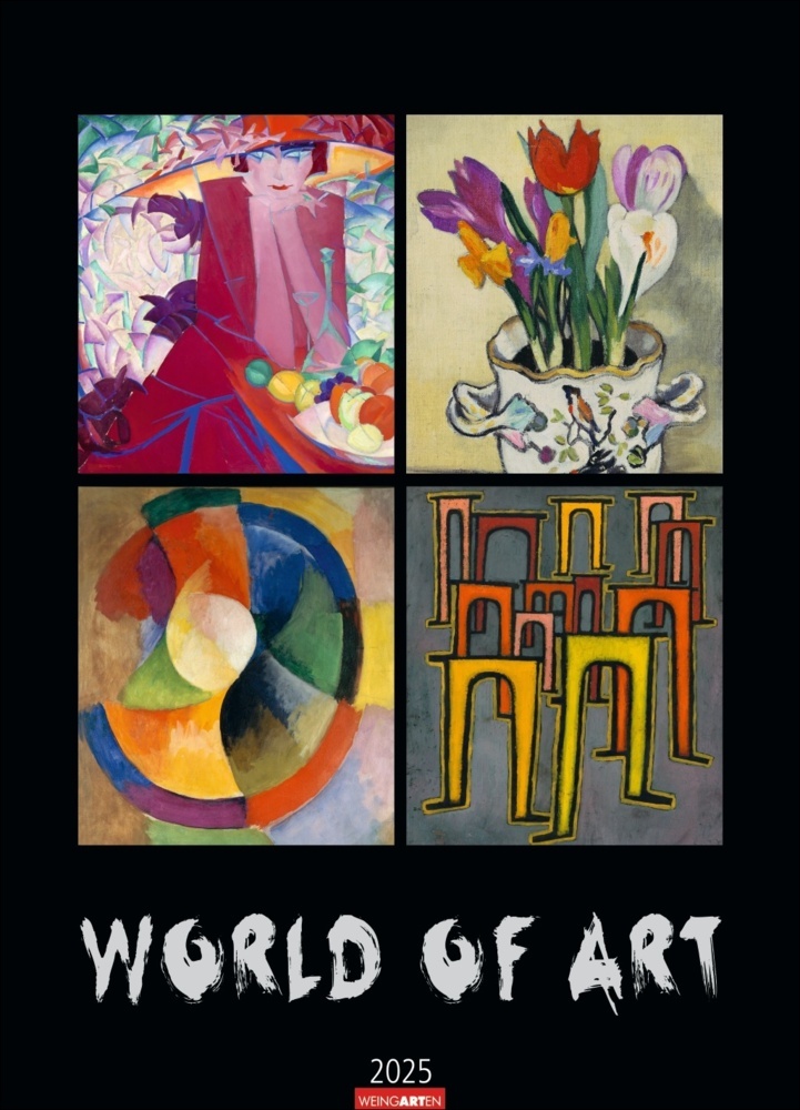 Cover: 9783839900703 | World of Art Kalender 2025 | Hilma/Jawlensky/Klee, Paul u a af Klint