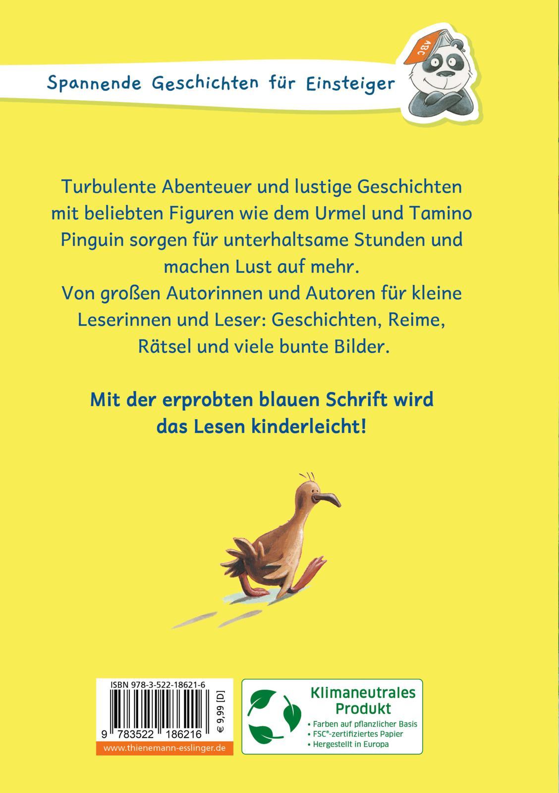 Rückseite: 9783522186216 | Ich kann lesen!: Lustige Geschichten zum ersten Lesen | Für Erstleser