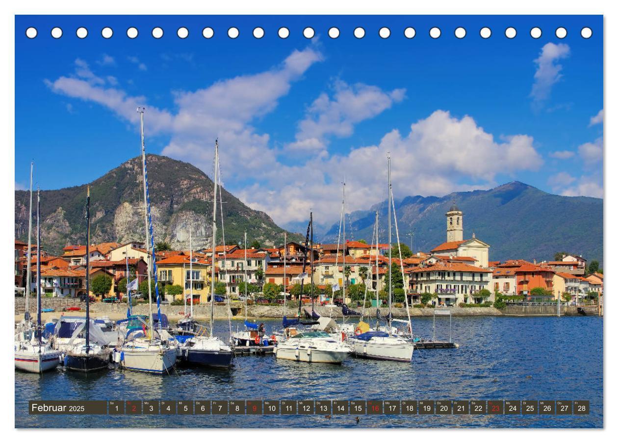 Bild: 9783435326006 | Lago Maggiore - Bezaubernde Orte am Westufer (Tischkalender 2025...