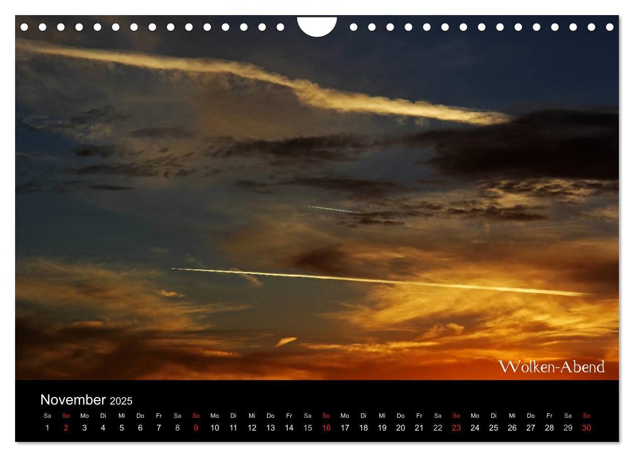 Bild: 9783435799503 | Wolken-Kunstwerke (Wandkalender 2025 DIN A4 quer), CALVENDO...