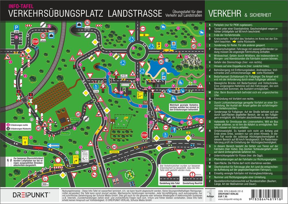 Bild: 9783864481932 | Info-Tafel-Set Verkehrsübungsplatz | Michael Schulze | 6 S. | Deutsch