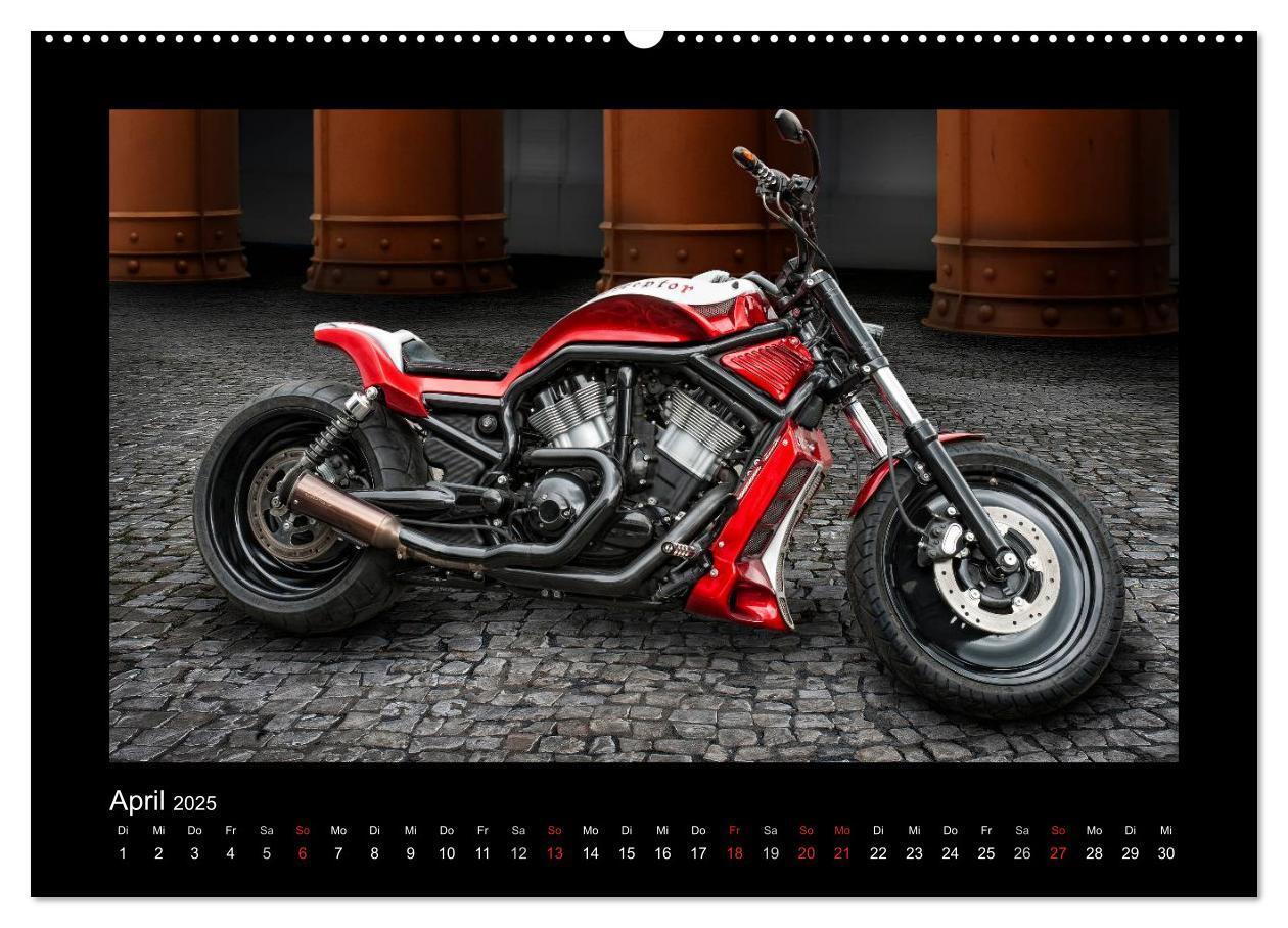 Bild: 9783435708505 | Motorrad-Träume ¿ Chopper und Custombikes (Wandkalender 2025 DIN A2...