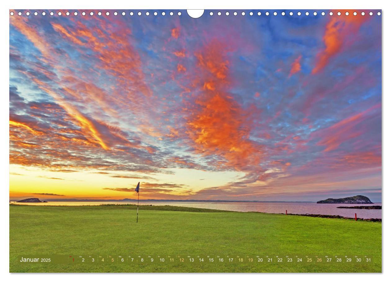 Bild: 9783457161371 | Golfparadiese der Welt (Wandkalender 2025 DIN A3 quer), CALVENDO...