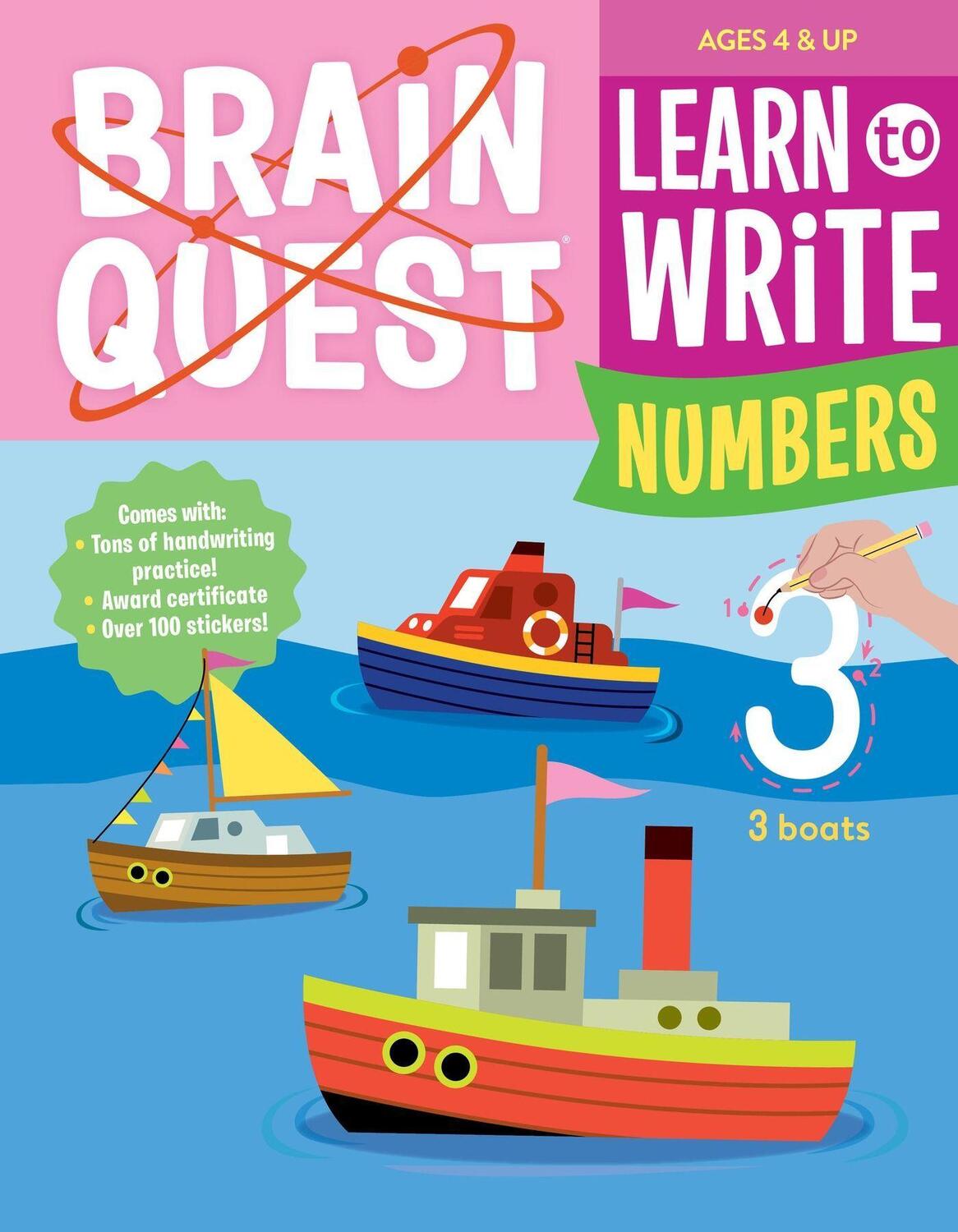 Cover: 9781523516018 | Brain Quest Learn to Write: Numbers | Workman Publishing | Taschenbuch