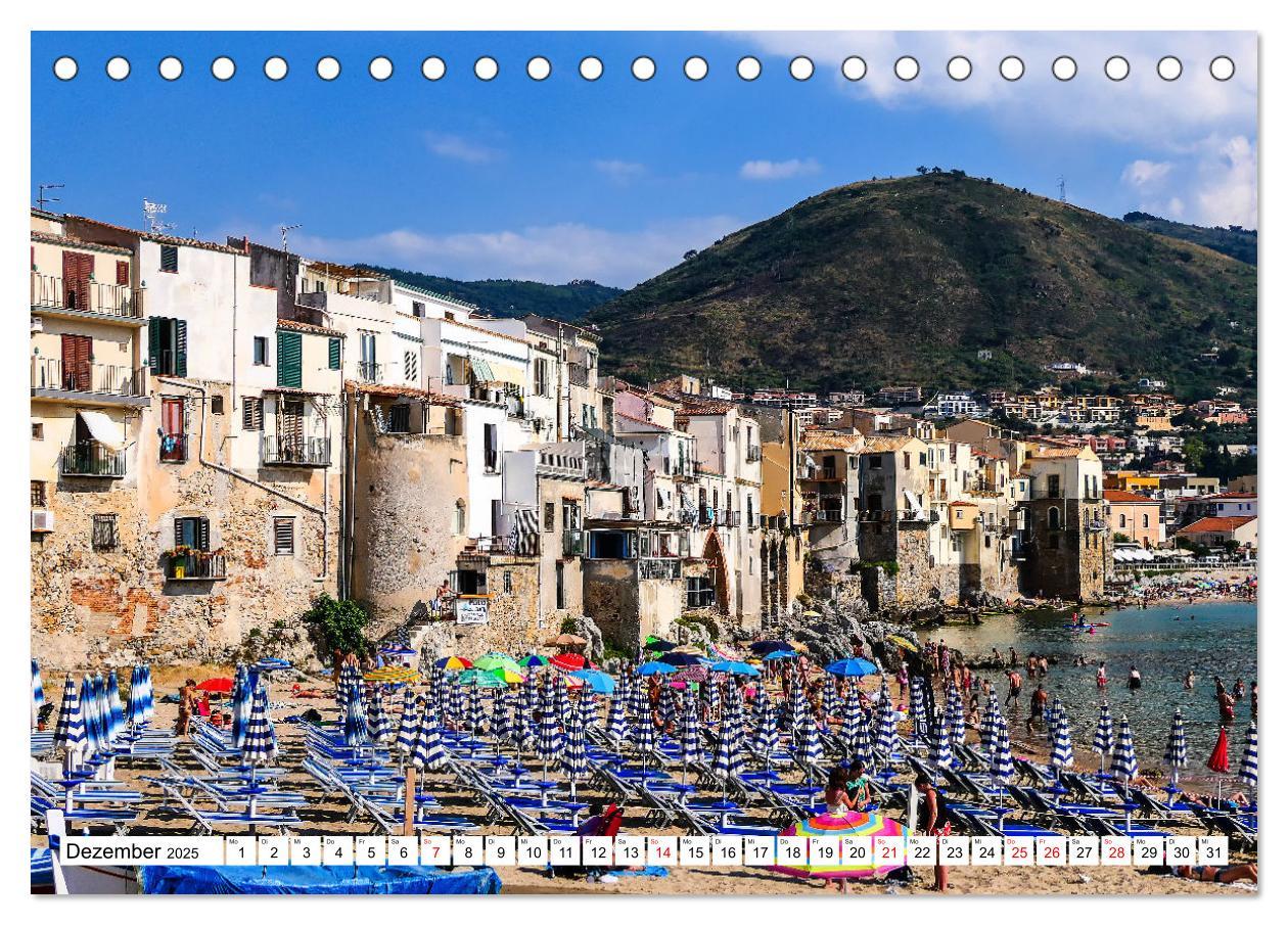 Bild: 9783383793677 | Cefalù Perle Siziliens (Tischkalender 2025 DIN A5 quer), CALVENDO...