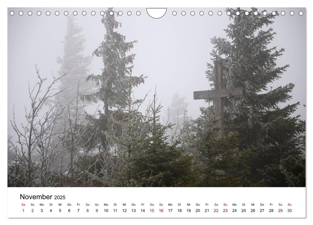 Bild: 9783435421268 | Gipfelkreuze im Böhmerwald (Wandkalender 2025 DIN A4 quer),...