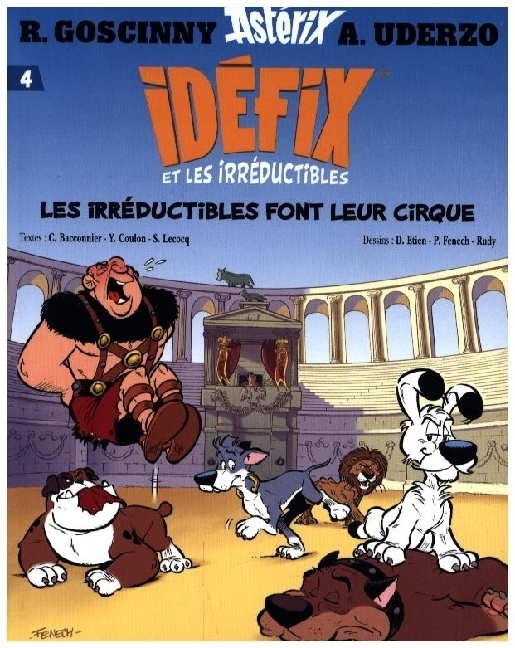 Cover: 9782864976646 | Idéfix et les Irréductibles. T.4 | Les irréductibles font leur cirque