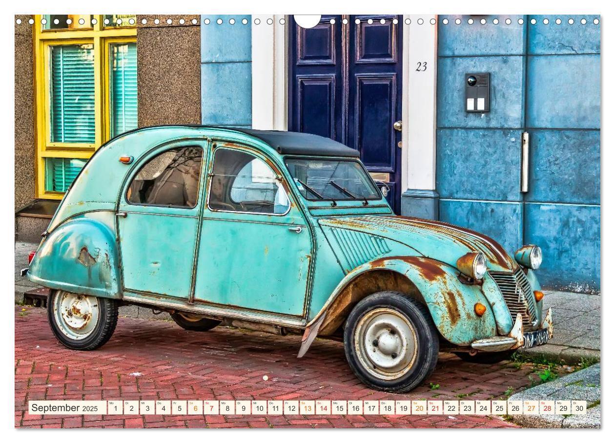 Bild: 9783435470952 | Citroën 2CV - geliebte Ente (Wandkalender 2025 DIN A3 quer),...