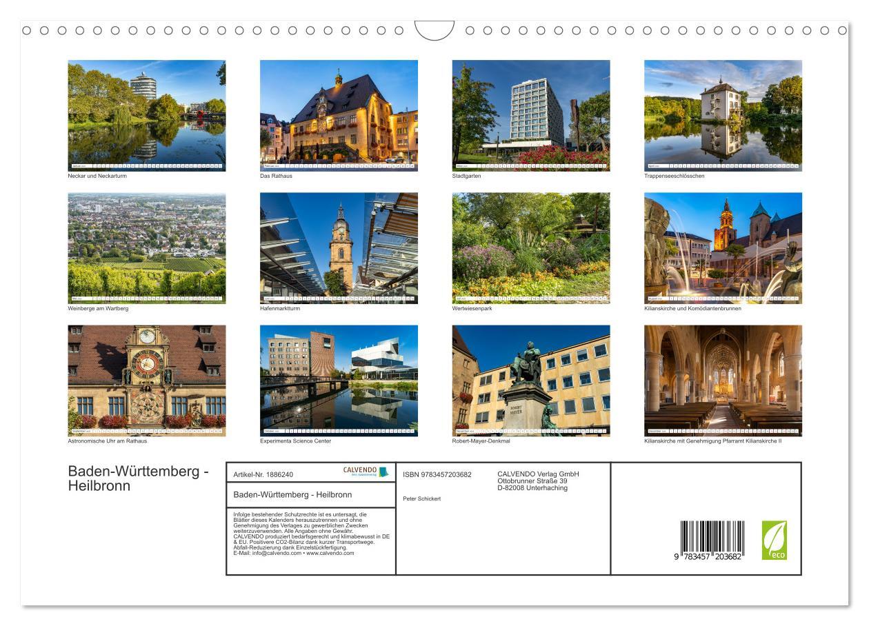 Bild: 9783457203682 | Baden-Württemberg - Heilbronn (Wandkalender 2025 DIN A3 quer),...