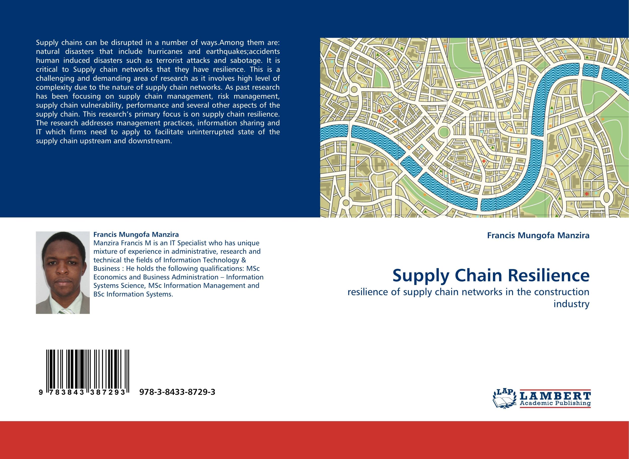 Cover: 9783843387293 | Supply Chain Resilience | Francis Mungofa Manzira | Taschenbuch | 2011