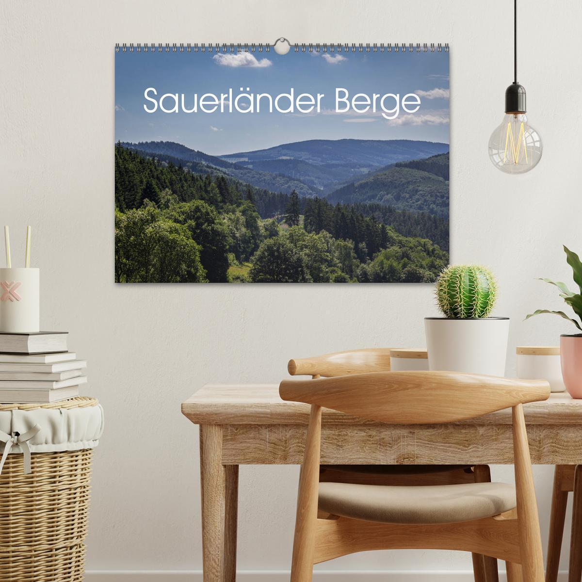 Bild: 9783435400003 | Sauerländer Berge (Wandkalender 2025 DIN A3 quer), CALVENDO...