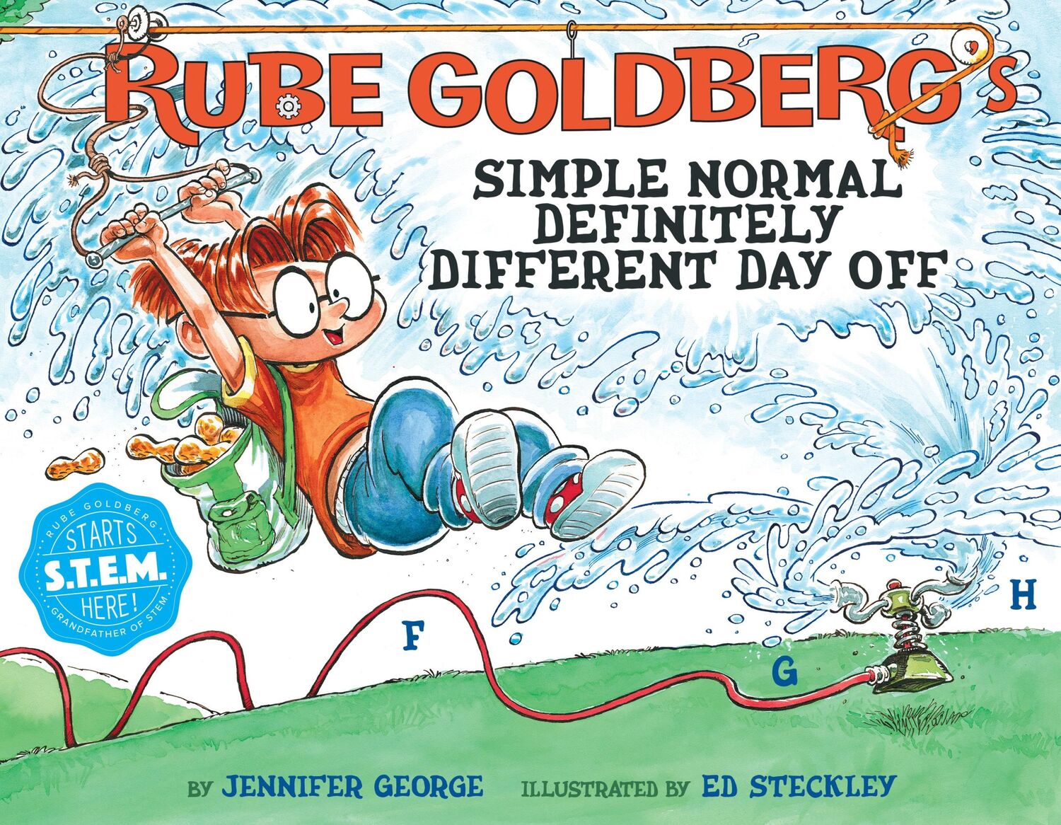 Cover: 9781419748301 | Rube Goldberg's Simple Normal Definitely Different Day Off | George