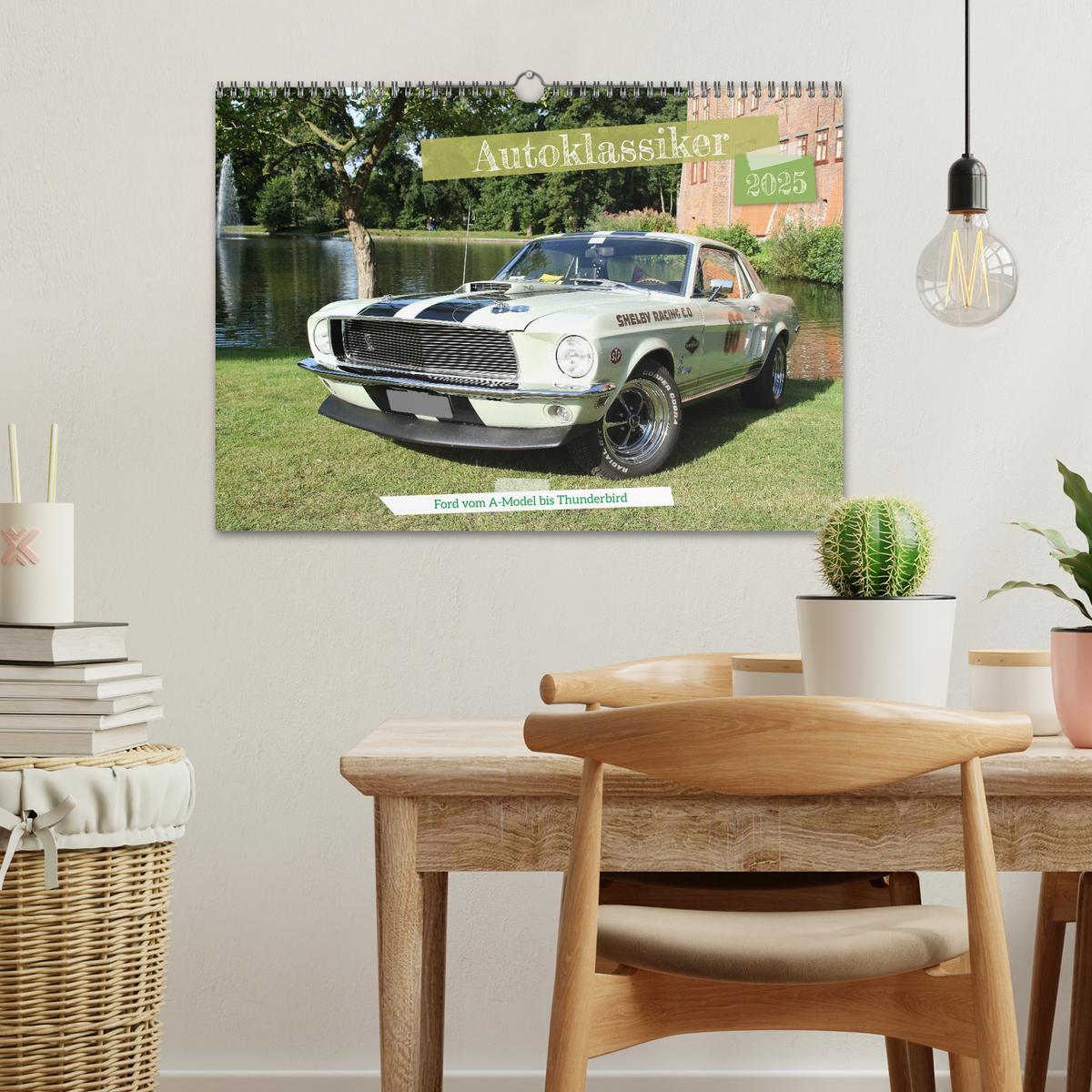 Bild: 9783383946615 | Autoklassiker Ford vom A-Model bis Thunderbird (Wandkalender 2025...