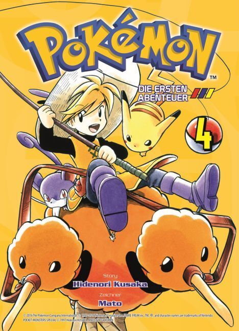 Cover: 9783957988850 | Pokémon - Die ersten Abenteuer 04. Bd.4 | Bd. 4: Gelb | Kusaka (u. a.)