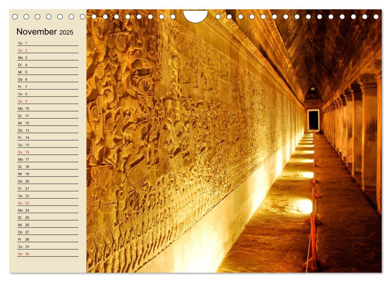 Bild: 9783435523337 | Kambodscha. Angkor Wat (Wandkalender 2025 DIN A4 quer), CALVENDO...