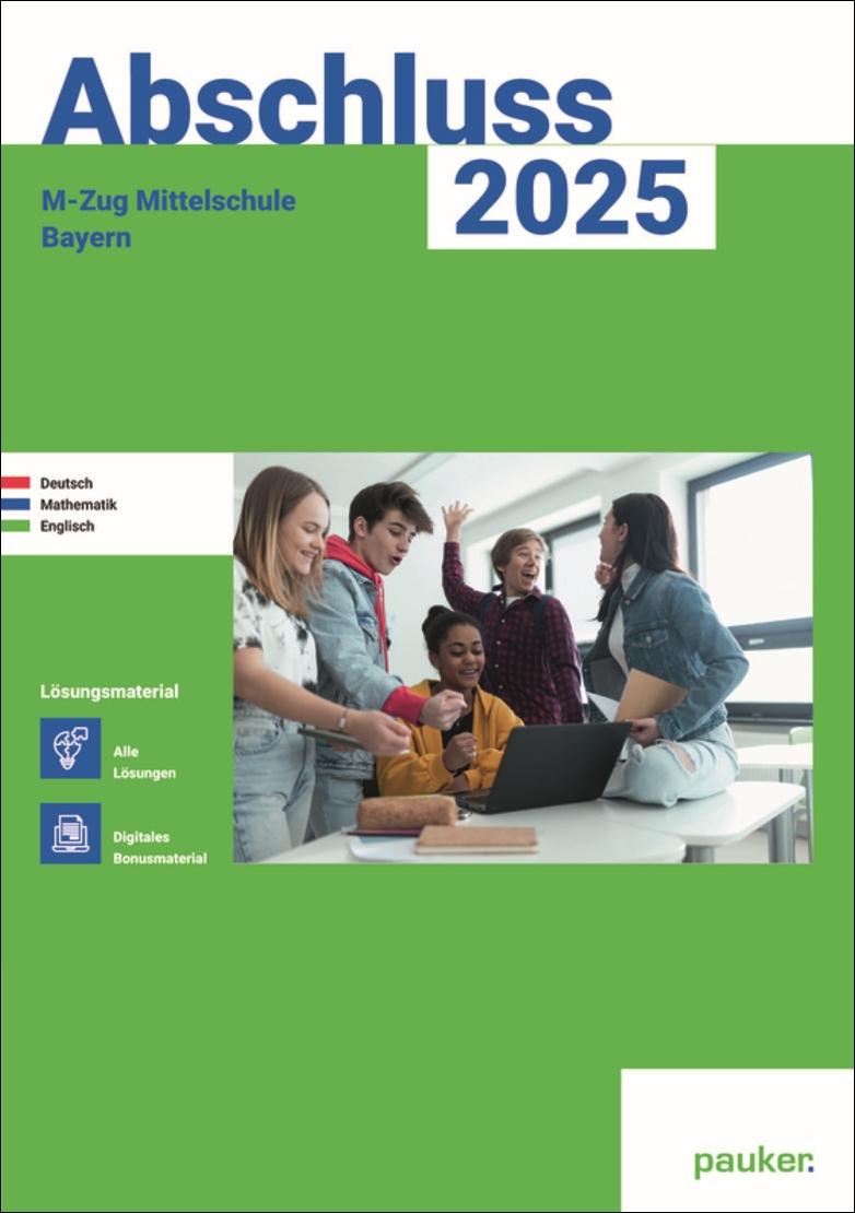 Cover: 9783889978882 | M-Zug 2025 - Mittelschule Bayern - Lösungsband - Deutsch, Mathe,...