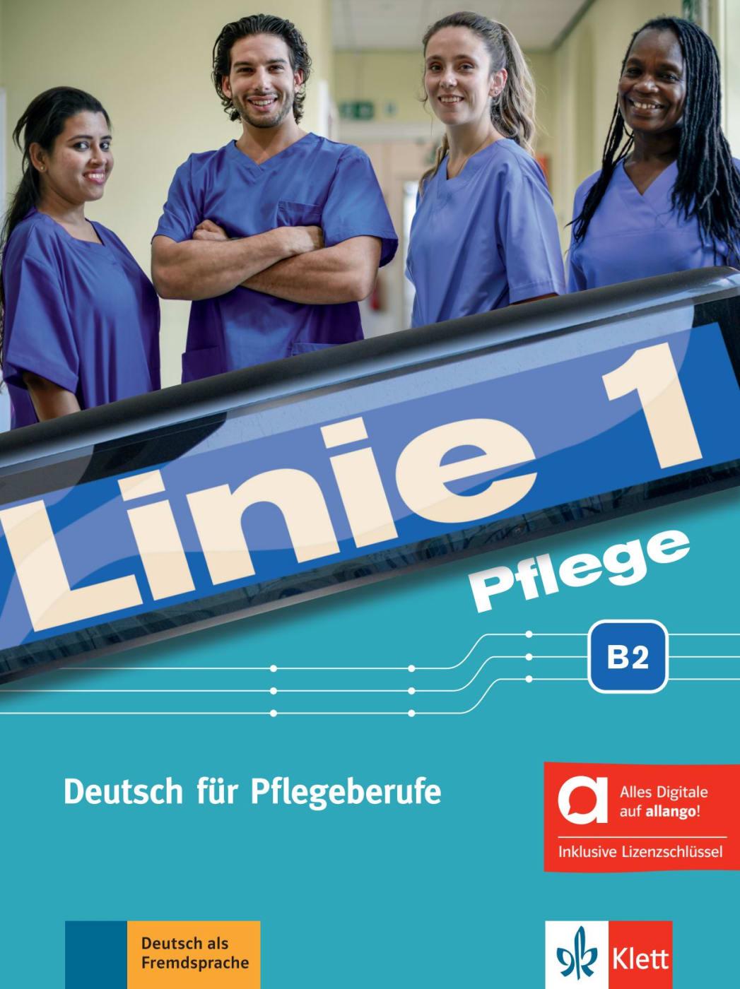 Cover: 9783126073837 | Linie 1 Pflege B2 - Hybride Ausgabe allango | Bundle | 1 Taschenbuch