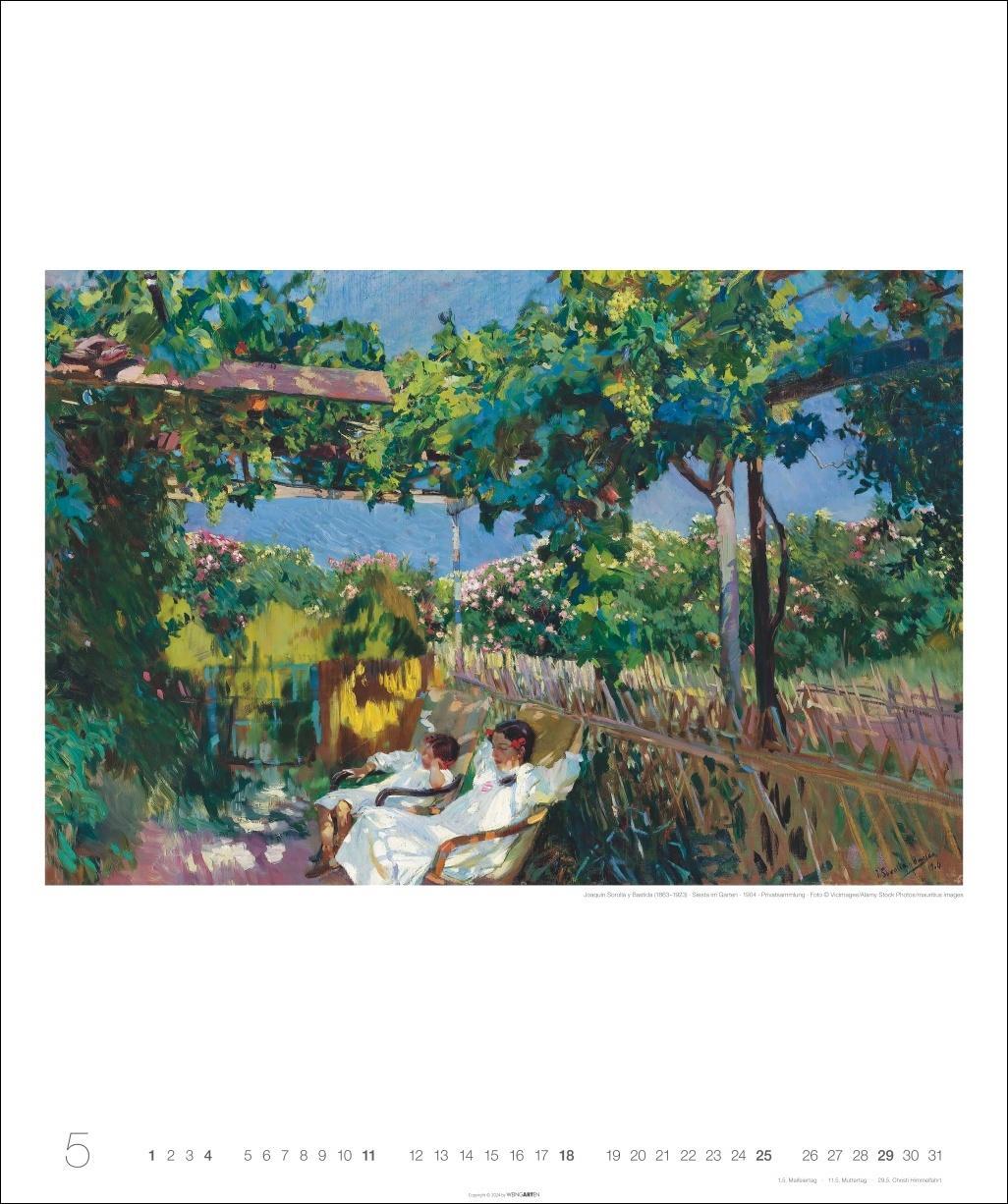 Bild: 9783839901267 | Joaquín Sorolla Edition Kalender 2025 - Sommer · Sonne · Meer | 14 S.