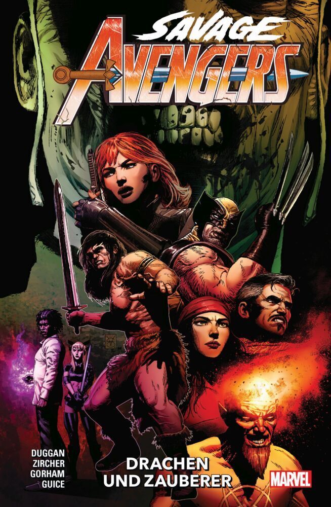 Cover: 9783741622212 | Savage Avengers. Bd.3 | Bd. 3: Drachen und Zauberer | Duggan (u. a.)