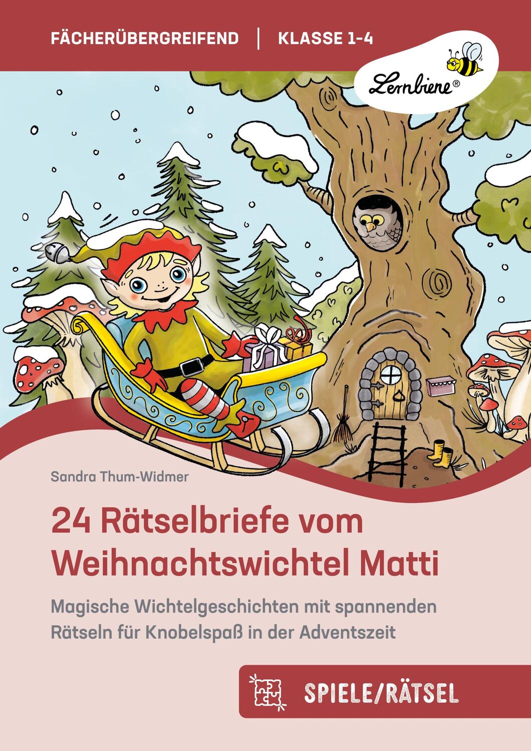 Cover: 9783746811925 | 24 Rätselbriefe vom Weihnachtswichtel Matti | Sandra Thum-Widmer